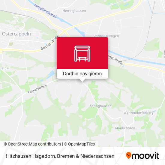 Hitzhausen Hagedorn Karte
