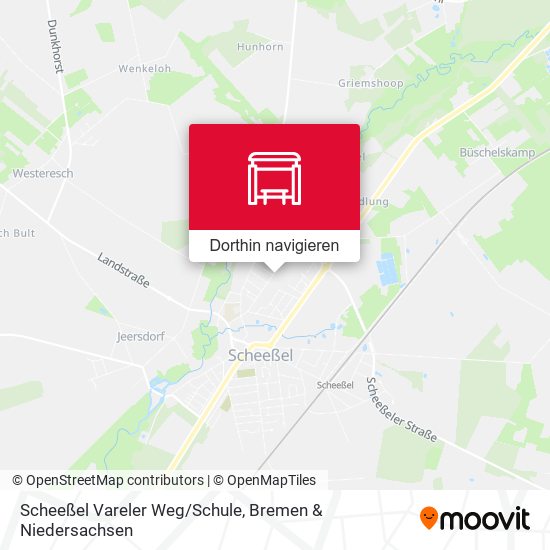Scheeßel Vareler Weg/Schule Karte