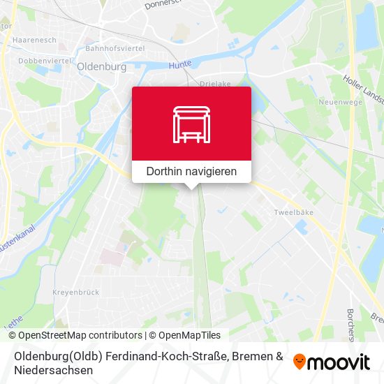 Oldenburg(Oldb) Ferdinand-Koch-Straße Karte
