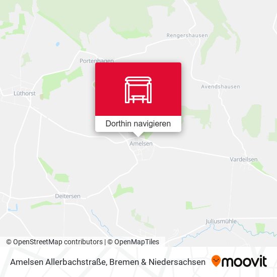 Amelsen Allerbachstraße Karte