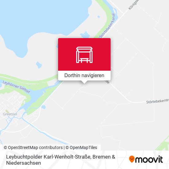 Leybuchtpolder Karl-Wenholt-Straße Karte