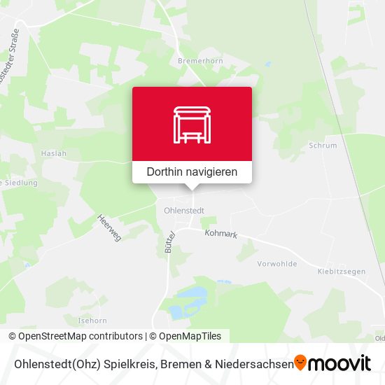 Ohlenstedt(Ohz) Spielkreis Karte