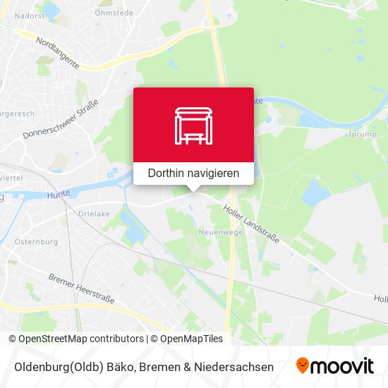 Oldenburg(Oldb) Bäko Karte