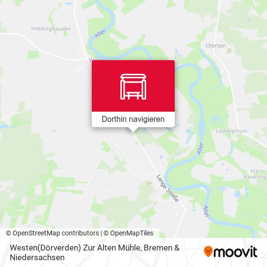 Westen(Dörverden) Zur Alten Mühle Karte