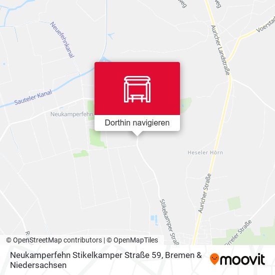 Neukamperfehn Stikelkamper Straße 59 Karte