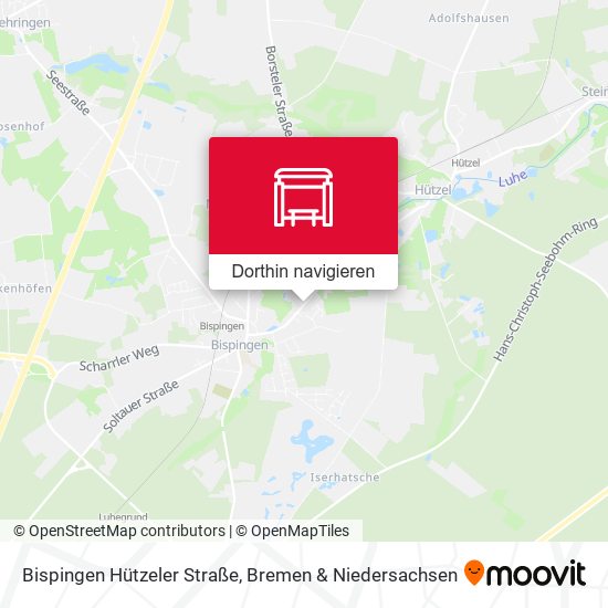 Bispingen Hützeler Straße Karte