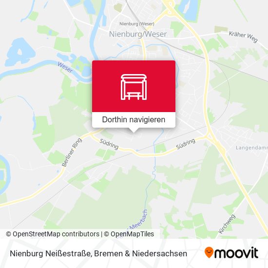 Nienburg Neißestraße Karte