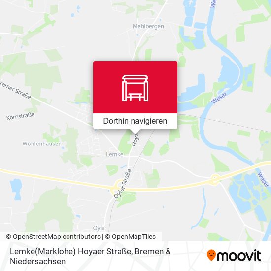 Lemke(Marklohe) Hoyaer Straße Karte