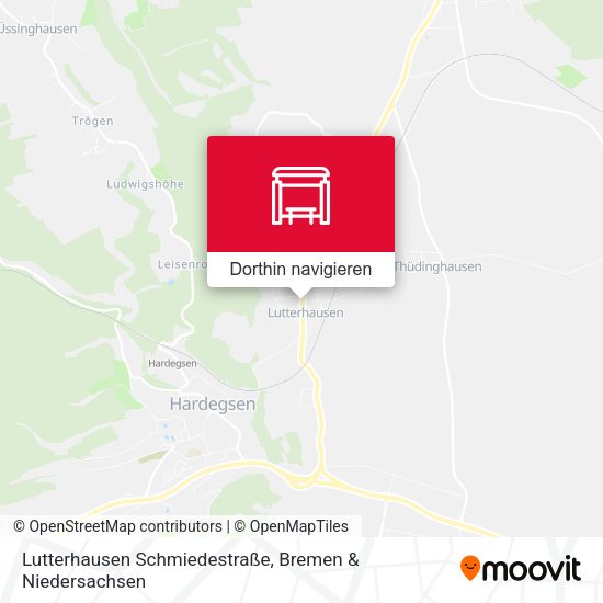 Lutterhausen Schmiedestraße Karte