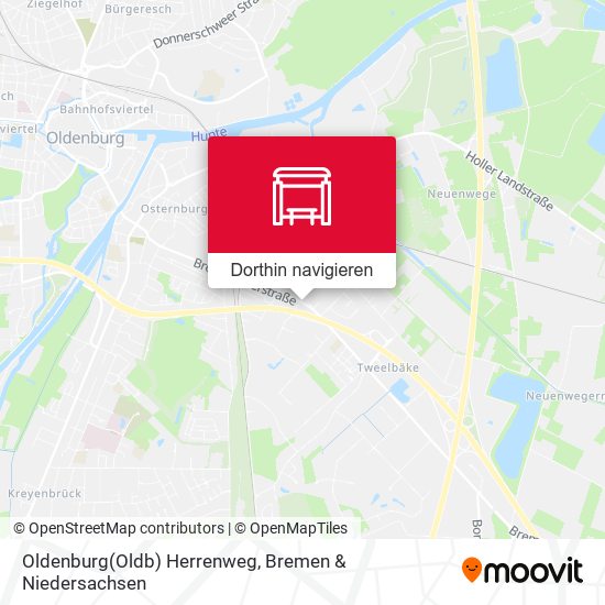 Oldenburg(Oldb) Herrenweg Karte
