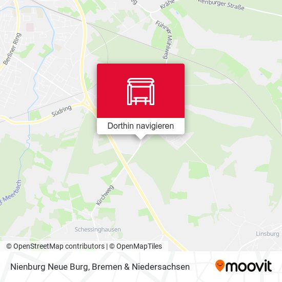Nienburg Neue Burg Karte
