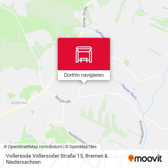 Vollersode Vollersoder Straße 15 Karte
