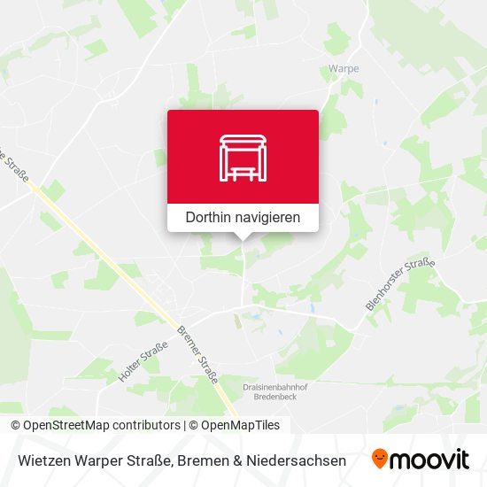 Wietzen Warper Straße Karte
