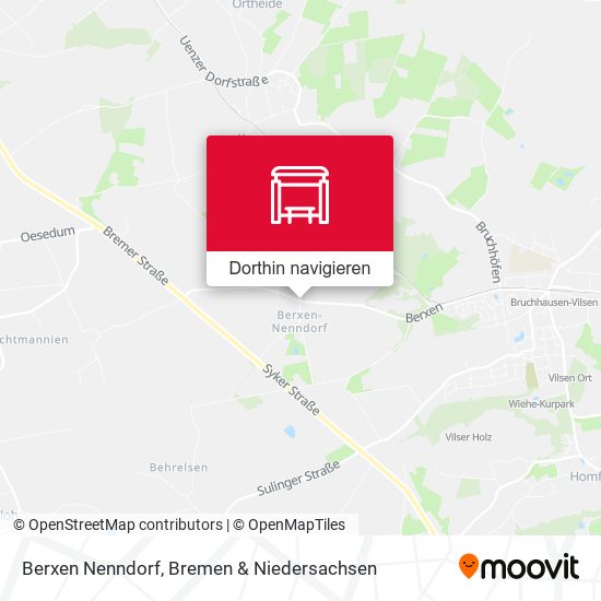 Berxen Nenndorf Karte