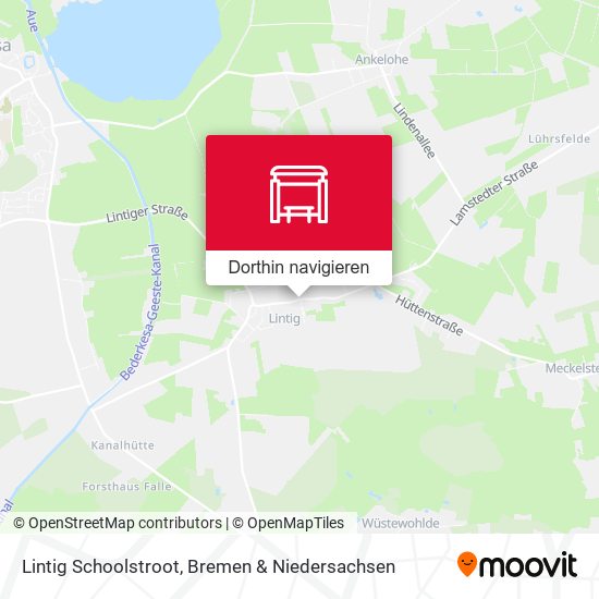 Lintig Schoolstroot Karte