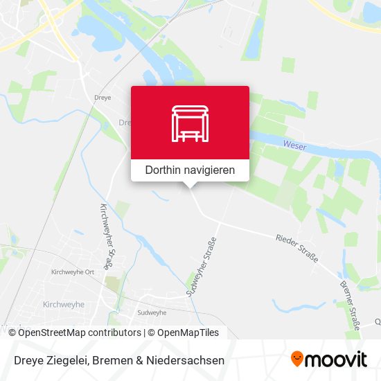 Dreye Ziegelei Karte