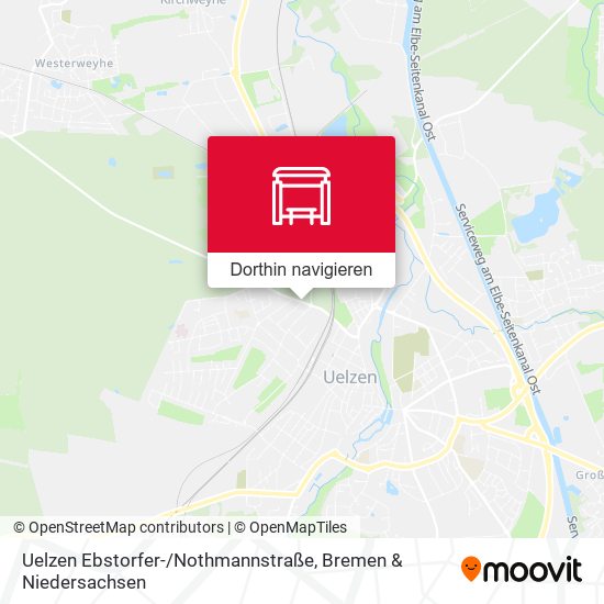 Uelzen Ebstorfer- / Nothmannstraße Karte