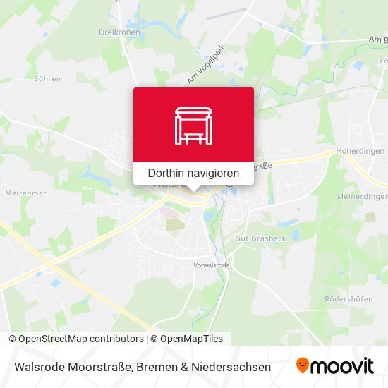 Walsrode Moorstraße Karte