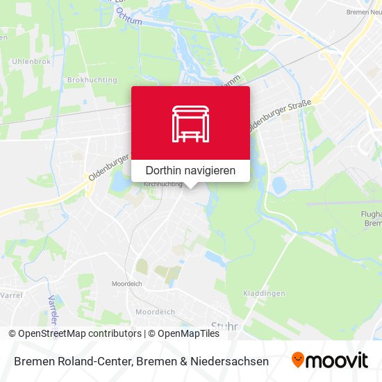 Bremen Roland-Center Karte