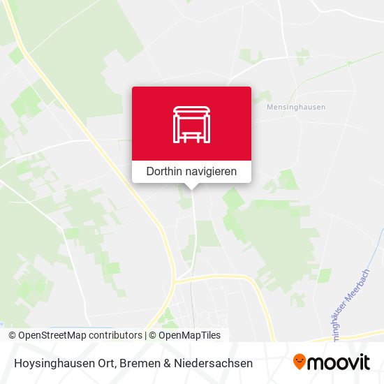 Hoysinghausen Ort Karte