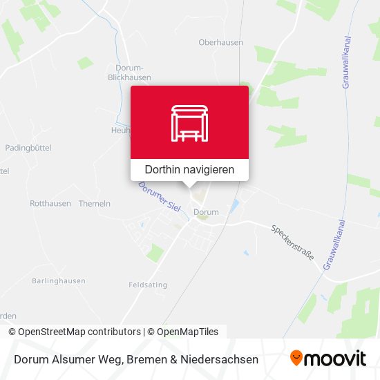Dorum Alsumer Weg Karte