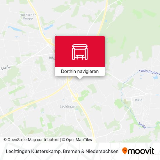Lechtingen Küsterskamp Karte