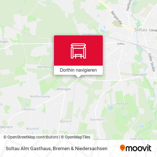 Soltau Alm Gasthaus Karte