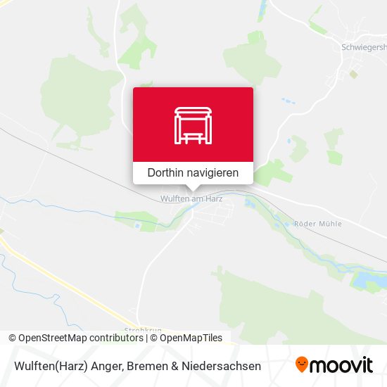Wulften(Harz) Anger Karte