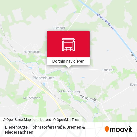 Bienenbüttel Hohnstorferstraße Karte