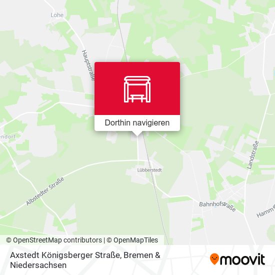 Axstedt Königsberger Straße Karte