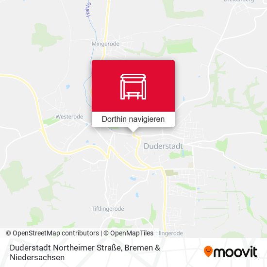 Duderstadt Northeimer Straße Karte
