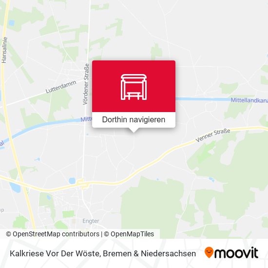 Kalkriese Vor Der Wöste Karte