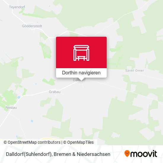 Dalldorf(Suhlendorf) Karte