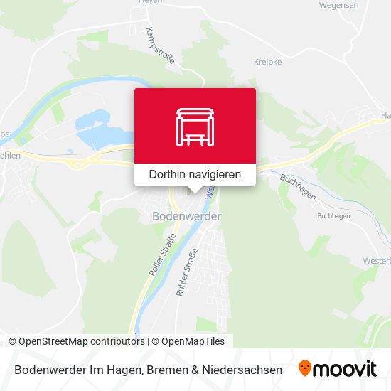 Bodenwerder Im Hagen Karte