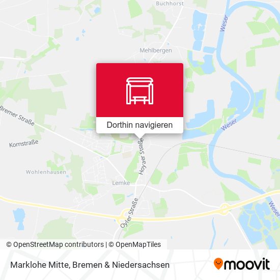 Marklohe Mitte Karte