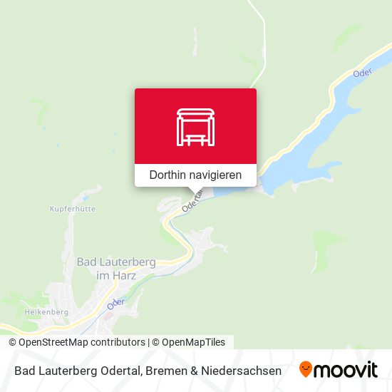 Bad Lauterberg Odertal Karte