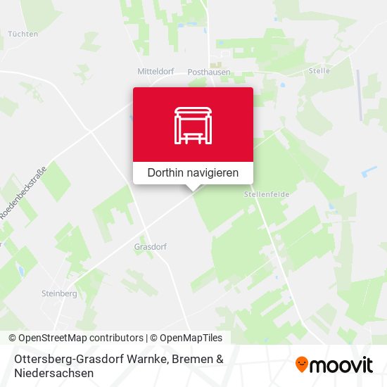 Ottersberg-Grasdorf Warnke Karte