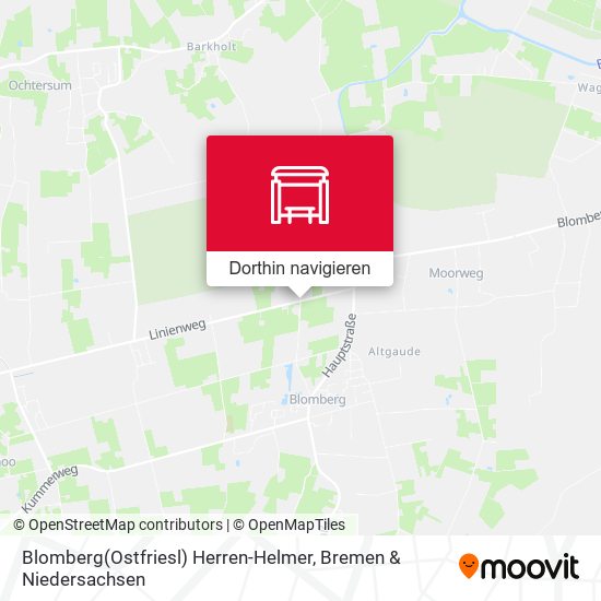 Blomberg(Ostfriesl) Herren-Helmer Karte