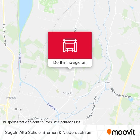 Sögeln Alte Schule Karte