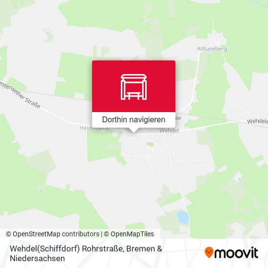 Wehdel(Schiffdorf) Rohrstraße Karte