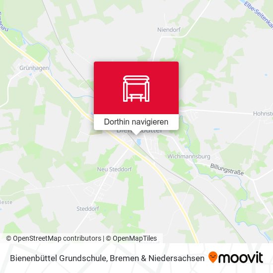 Bienenbüttel Grundschule Karte