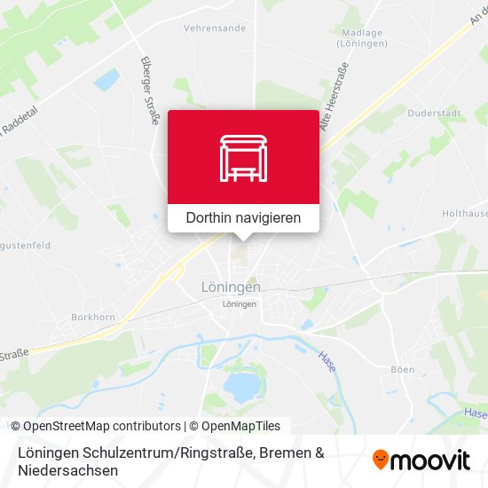 Löningen Schulzentrum / Ringstraße Karte