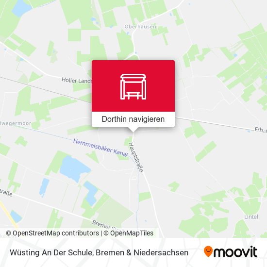 Wüsting An Der Schule Karte