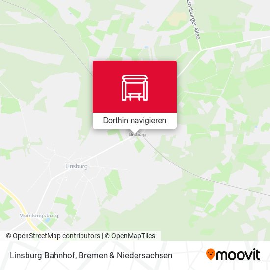 Linsburg Bahnhof Karte