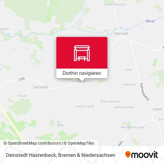 Deinstedt Hastenbeck Karte