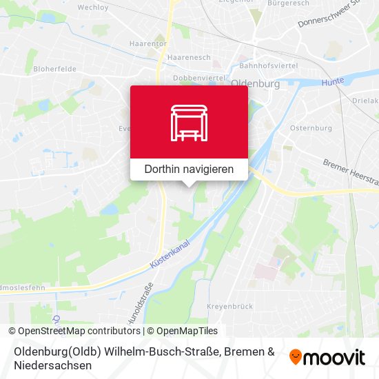 Oldenburg(Oldb) Wilhelm-Busch-Straße Karte
