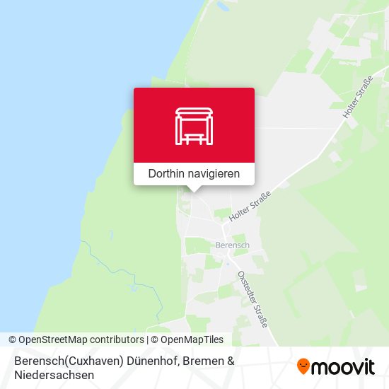 Berensch(Cuxhaven) Dünenhof Karte