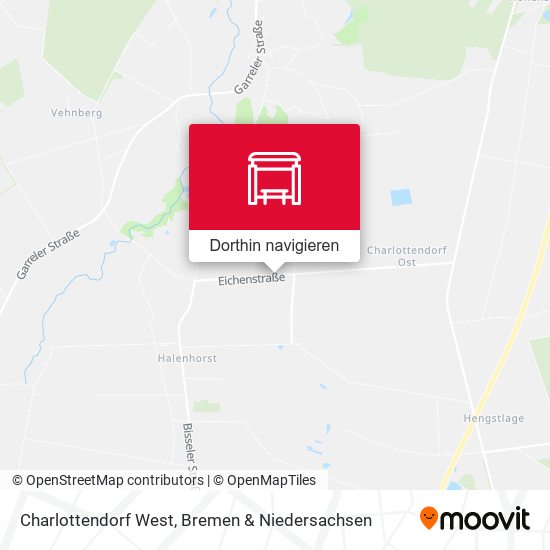 Charlottendorf West Karte
