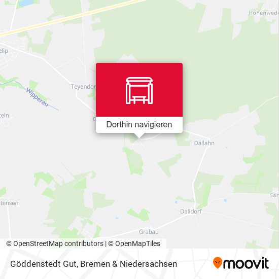 Göddenstedt Gut Karte