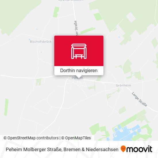 Peheim Molberger Straße Karte